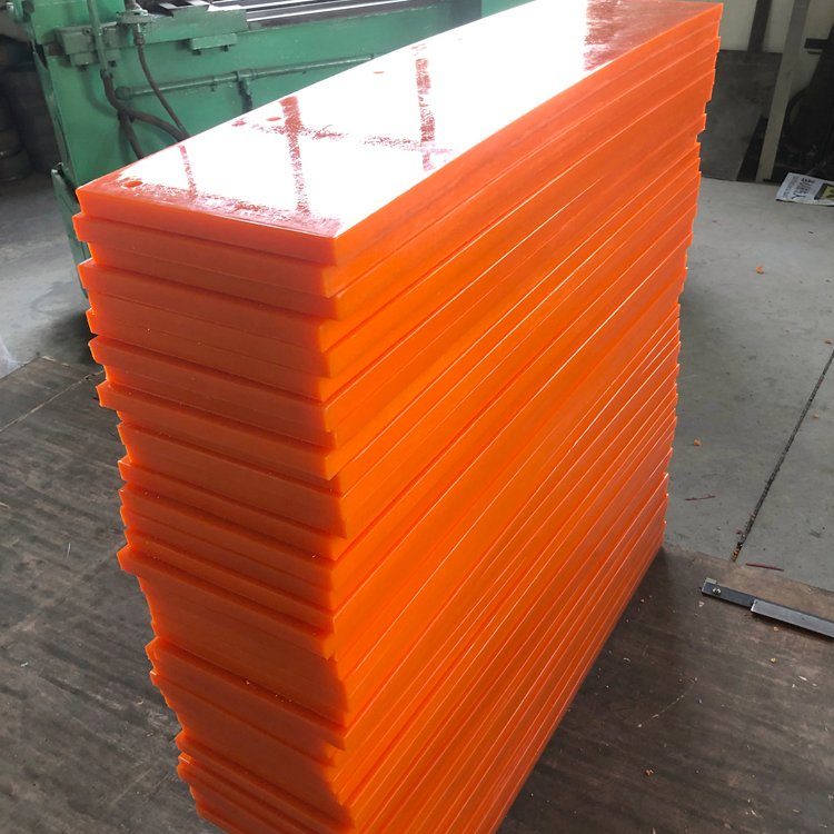 Polyurethane and rubber wear liner sheets