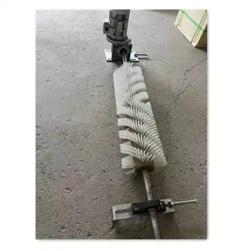 Secondary belt scraper cleaner