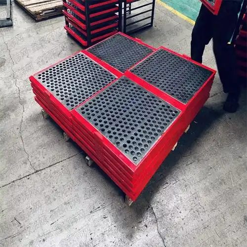 Tensioned polyurethane screen panel